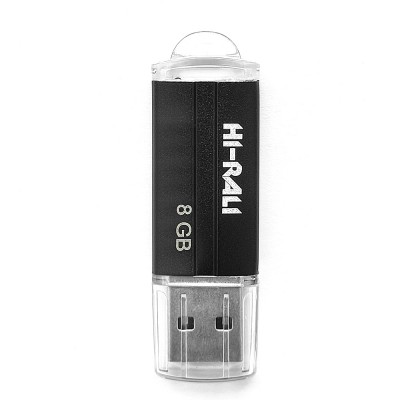 Купить Накопичувач USB 8GB Hi-Rali Corsair серiя чорний