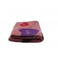 Електропростирадло electric blanket 150*170 серце на червоному тлі