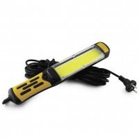 Фонарик BL 9096 COB для СТО с магнитом и работает от 220в кабель 9 метров