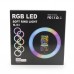 Кольцевая LED RGB SP12 лампа USB 30cm для Селфи 12" MJ30 RING LIGHT