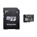 Купити Карта пам'яті microSDHC 16GB class 4 T&G (з адаптером)