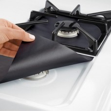 Защитное, антипригарное покрытие для газовой плиты 4 штуки в пачке (27*27 см.) 