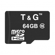 Карта пам'яті microSDHC 64GB class 10 T&G (без адаптера)