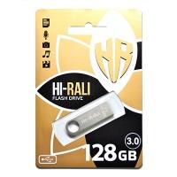 Накопитель 3.0 USB 128GB Hi-Rali Shuttle серия серебро