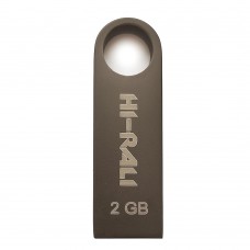 Накопичувач USB 2GB Hi-Rali Shuttle серія чорний