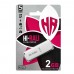 Накопичувач USB 2GB Hi-Rali Taga серія білий