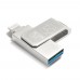 Купити Накопичувач 3.0 USB + Lightning 256GB T&G металева серія 008 в Одесі