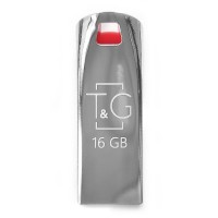 Накопичувач USB 16GB T&G Stylish хром series 115