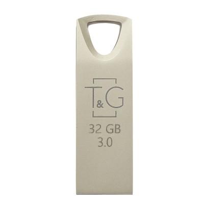 Накопичувач 3.0 USB 32GB T&G металева серія 117 срібло