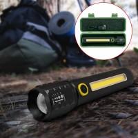 Ліхтарик ручний BL C73 P50 COB із USB зарядкою