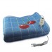 Электропростынь с сумкой electric blanket 150*180 Вишня на синем фоне с клеткой