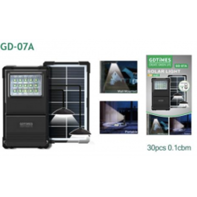 Купить Портативная станция для зарядки GD 07A с солнечной панелью