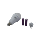 Лампочка з акумулятором 2x18650 15w\E27 (З ковпачком, гачком)