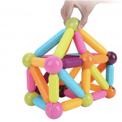 Купити Магнітний конструктор 26 паличок. 10 кульок - SKY Magnetic Sticks