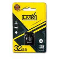 Карта пам'яті microSDHC (UHS-1) 32GB class 10 LMM (з адаптером)