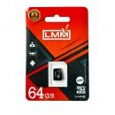 Карта памяти microSDHC (UHS-1) 64GB class 10 LMM (без адаптера)