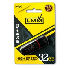 Накопичувач USB 32GB LMM Classic серія 011 чорний