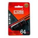 Флешка USB 64GB LMM Classic модель 011, чёрная