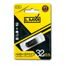 Накопичувач USB 32GB LMM Mini Fit металева серiя