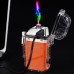 Купить Электроимпульсная зажигалка с фонариком и зарядкой от USB 209