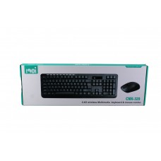 Комплект бездротової клавіатури та мишки wireless CMK-329