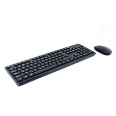 Комплект бездротової мишки та клавіатури 8875 (чорна)