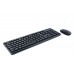Комплект беспроводной мышки и клавиатуры 8875 (черная)