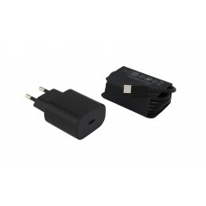 Адаптер USB с кабелем USB-TYPE C 25W Black Edition