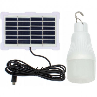 Светодиодная лампа с солнечной панелью CL 022