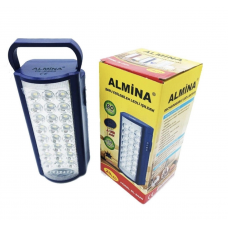 Фонарик переносной светодиодный 24 LED Almina Dl-2424 с повербанком 3000 mAh