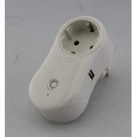 Умная розетка (WI FI socket)  + USB TUYA