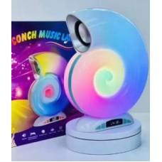 Настольная лампа Ракушка c колонкой, RGB-подсветкой, Bluetooth, L-39 mini