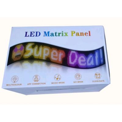 Гибкий LED экран, цветной, Matrix Panel (APP, wifi, 19см.*130см.) (9942) от  – лучшая цена, доставка по Украине