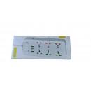 Удлинитель на 6 розеток, 4 USB разъема и 1 Type-C, AR-CP05