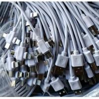 Кабель FAST CHARGE 3в1 (Type-C, Lightning, microUSB) крестовина