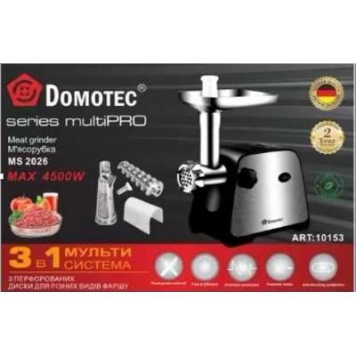 Мясорубка MS 2026 3в1 соковыжималка для томатов (10153) от Domotec – лучшая цена, доставка по Украине