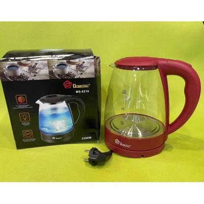 Чайник Domotec MS 8210  стекло (уценка) (4120-uc) от  – лучшая цена, доставка по Украине