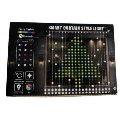 SMART Гирлянда штора SFK 07 2*2M APP BT USB