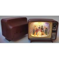 XMAS Новогодний ночник Ретро телевизор WDL-24034B
