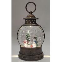 XMAS Новогодний ночник винтажный фонарь WDL-2103C 7,5 см