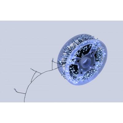 Xmas Гірлянда Мішура зелений провід 220В пульт дистанційного керування 8 режимів 50m1500L green wire W-1 (10123) від  – краща ціна, доставка по Україні