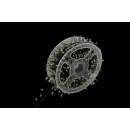 XMAS Гирлянда зеленый провод таймер пульт ДУ режимы 6Вт 50M 220V WW-2 GREEN LINE