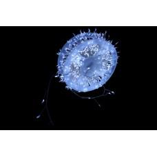 Xmas Гірлянда Мішура срібний провід 220В пульт дистанційного керування 8 режимів 30m 900L white wire WW-1