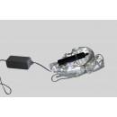 Xmas гирлянда 400 Led (Copper) на медной пров. (Капля росы) Конский хвост 17 LINE W-2 Белая