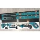 Комплект для сада: Триммер, Секатор, Цепная пила, Воздуходуйка 4в1