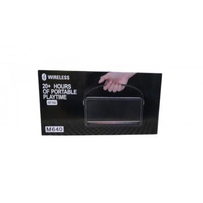 Портативная колонка M640 + BT - (10462)