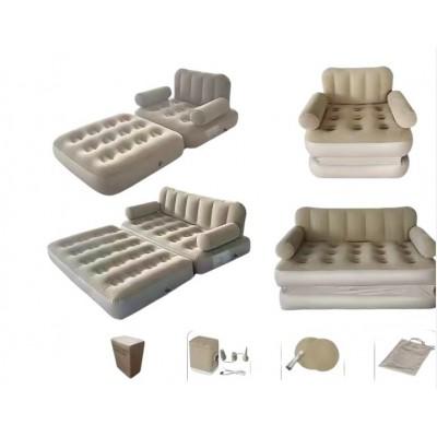 Надувний диван-трансформер 190*150*65 (10419)