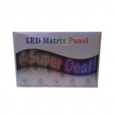 Гибкий экран LED Matrix Panel APP wifi, rgb (133*19 cm)
