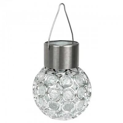 Садовий кристалічний вуличний сонячний світильник garden light (10496)