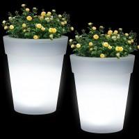 Уличные вазоны с подсветкой garden light vase